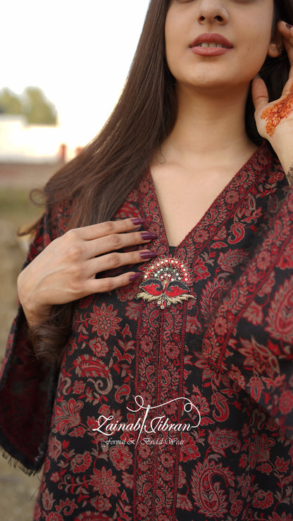Black Sultani Kaftan