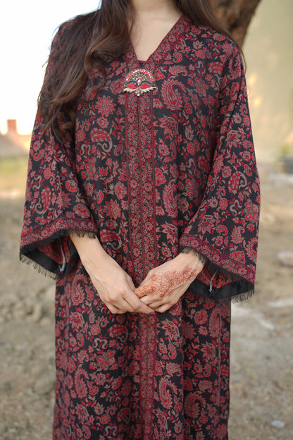 Black Sultani Kaftan
