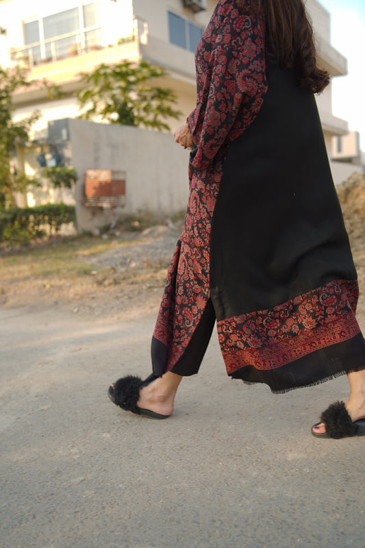 Black Sultani Kaftan