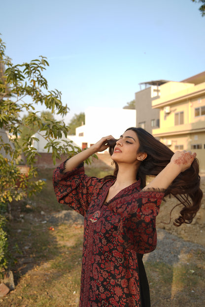 Black Sultani Kaftan